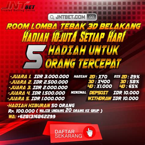 Lomba 3d togel  Anyone can find this group